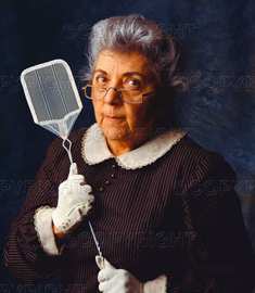 La Sciura incazzata è sempre efficiente.