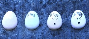 Opera di Gianni Cella - Stresa 2015 "Il pelo nell'uovo"