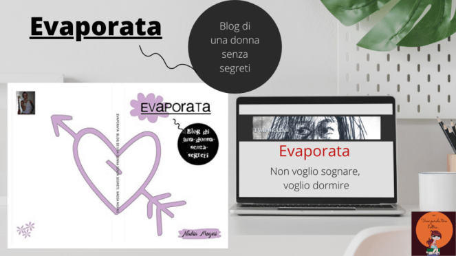 Evaporata, Blog, Blog di una donna senza segreti, diario virtuale, opinioni, libro